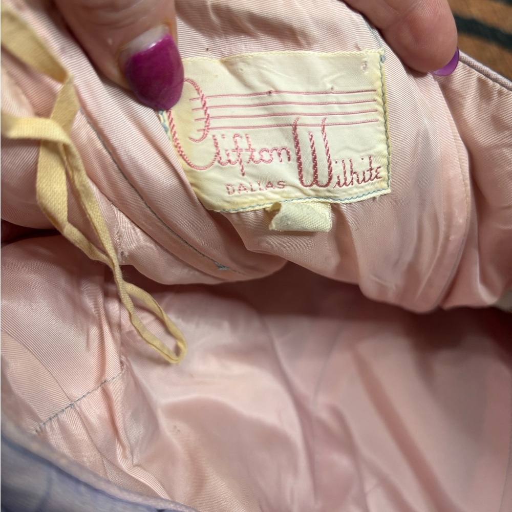 Vintage 1950’s Clifton Wilhite Cupcake Tulle Prom/ Evening Dress - Picture 13 of 13